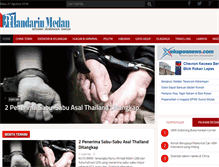 Tablet Screenshot of mandarinmedan.com